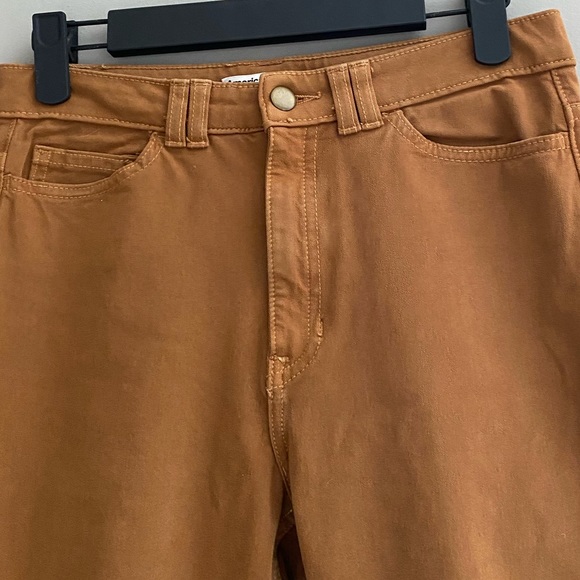 American apparel tan skinny pant - Picture 2 of 7